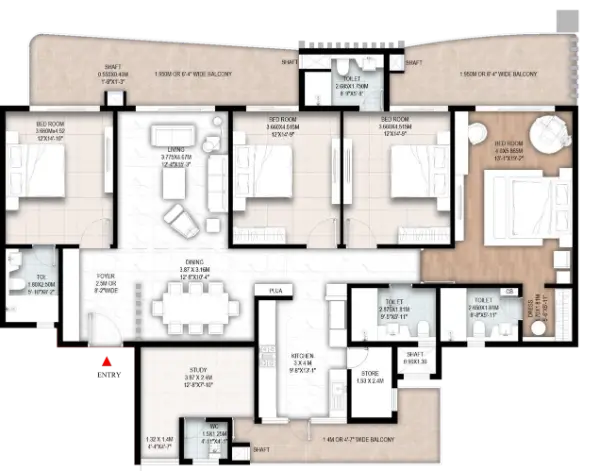 4BHK Unit 2